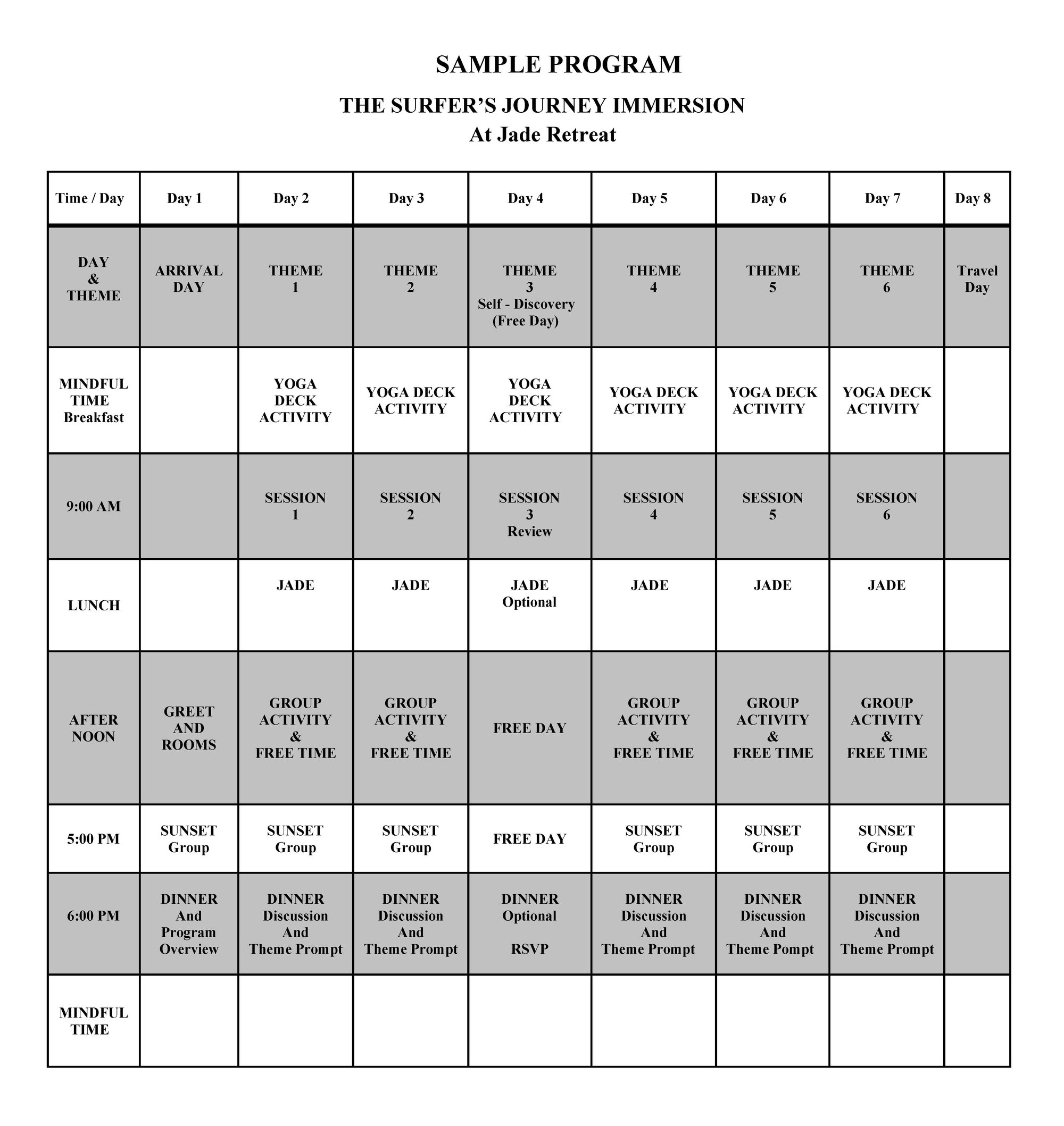 Sample Program